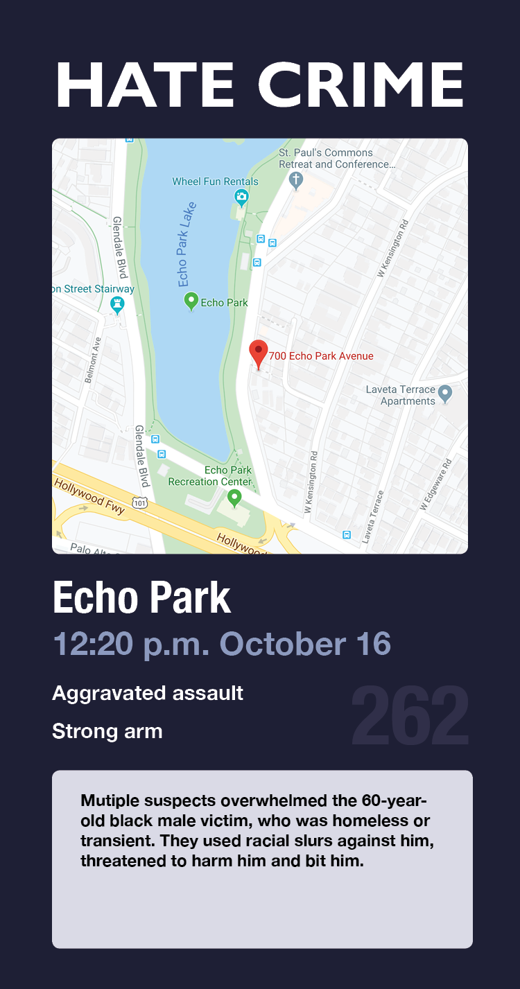 hate crime card 262 echo park