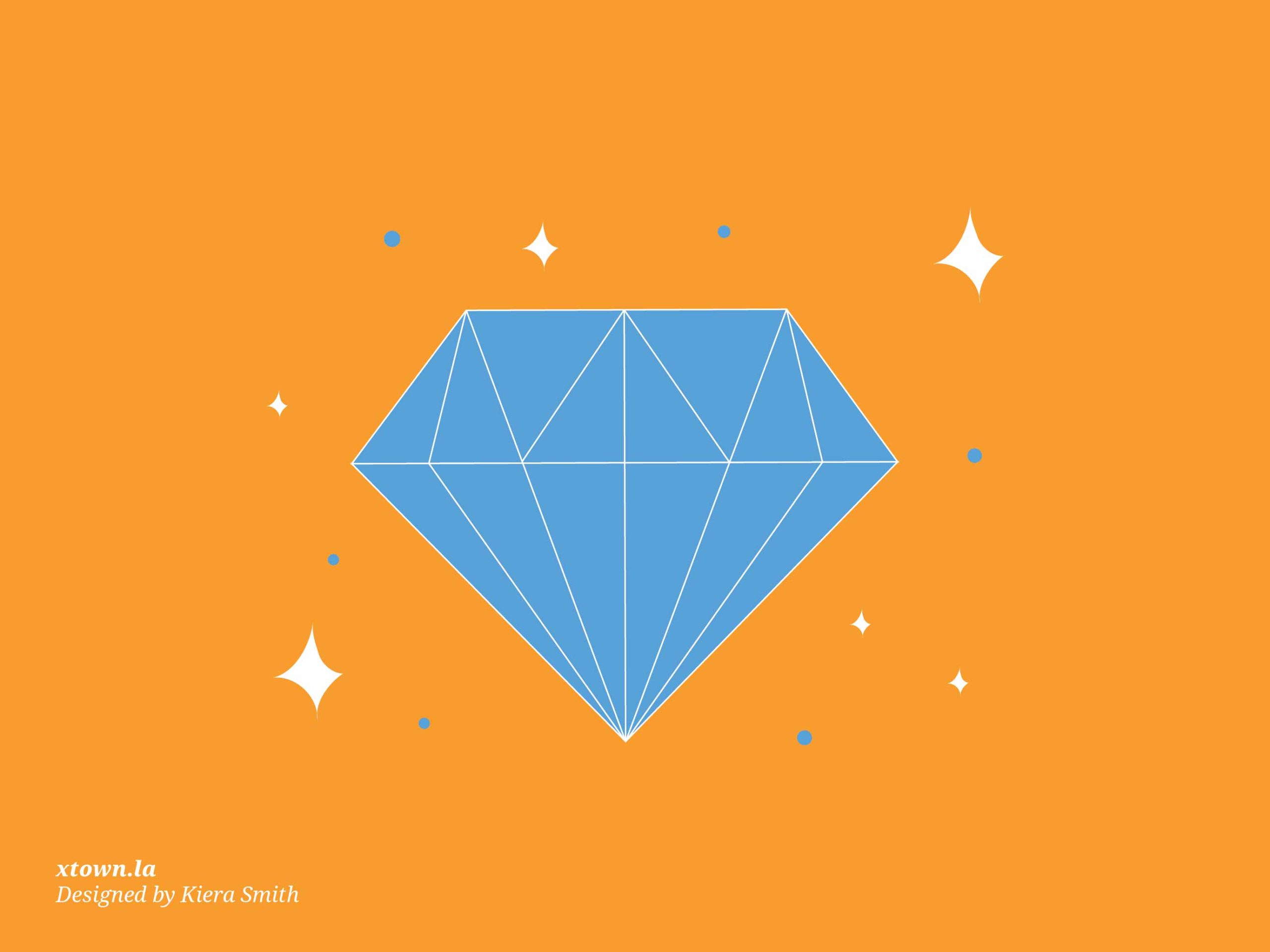 illustration of a diamond