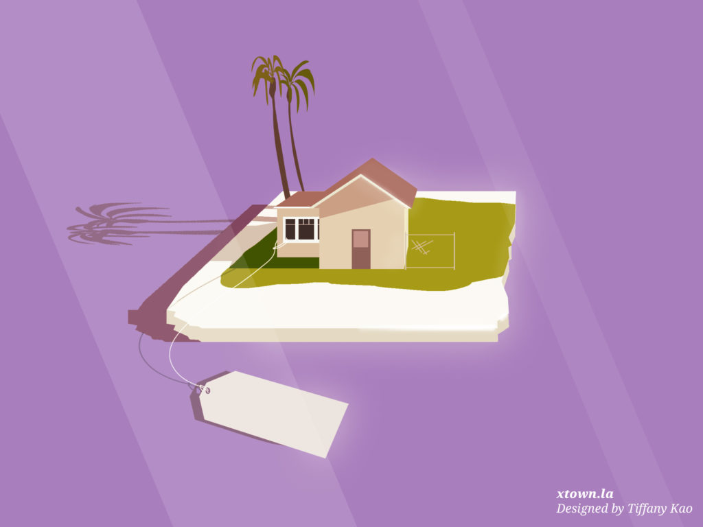 Illustration of Los Angeles's rising housing market