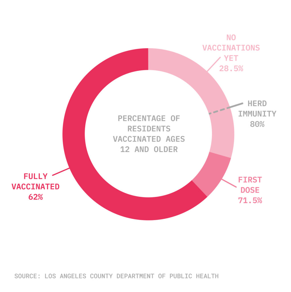 Pic Chart of Vaccinated County Residents 8-11